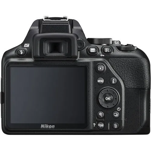 Nikon D3500 Dslr Camera Black Bluetooth Vr Digital Full Hd Body Slr 1590 B