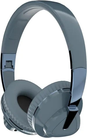 Over Ear Bluetooth Headphones Wireless Overhead, Hifi Stereo, 24hrs Playtime, 2-core Lossless for Tv, Gym, PC, Cell Phone (Blue), 2A537-H3