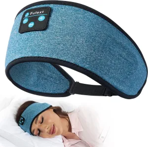 Perytong Sleep Headphones Bluetooth Sleep Headband Adjustable Headband Headphones with Speakers Washable Rechargeable Band Perfect for Sleeping,Workout,Jogging,Yoga,Sports,Air Travel