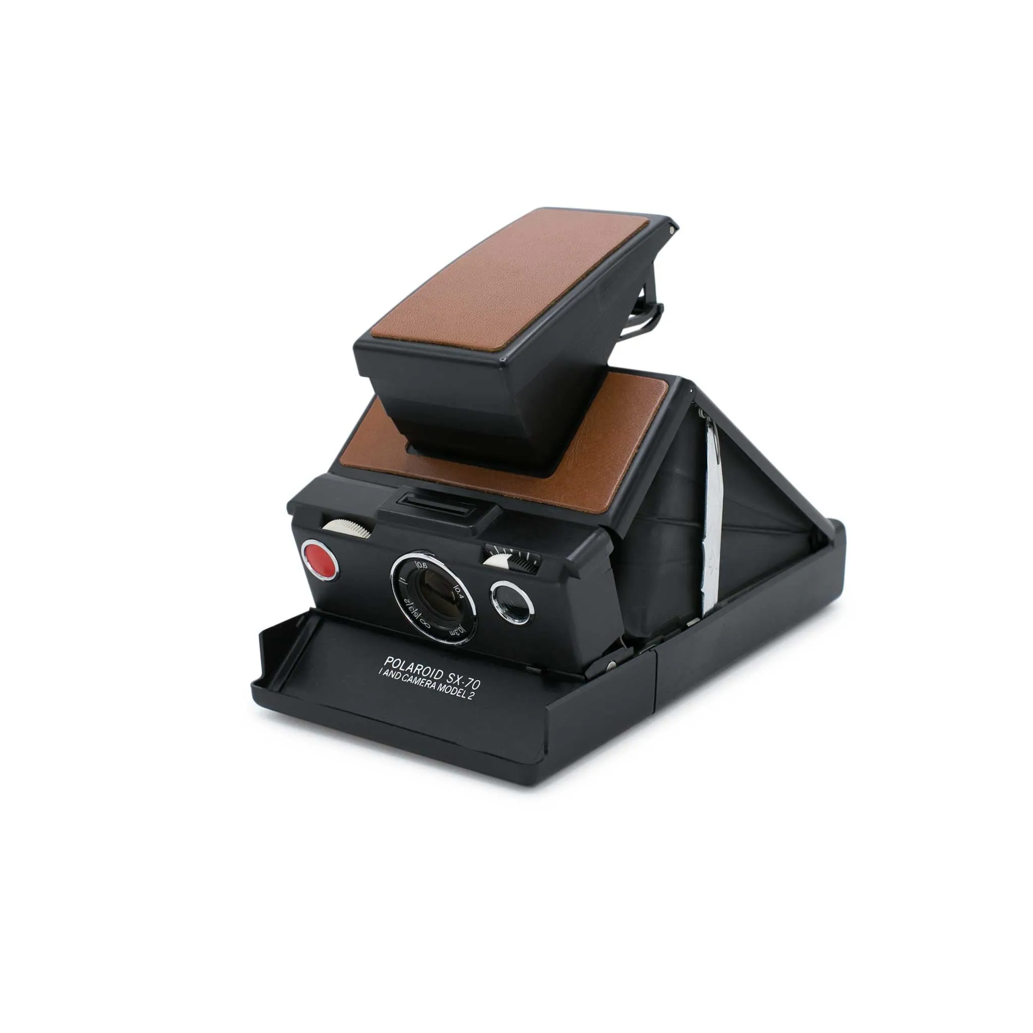 Polaroid SX-70 :: Model 2 :: Black : Tan