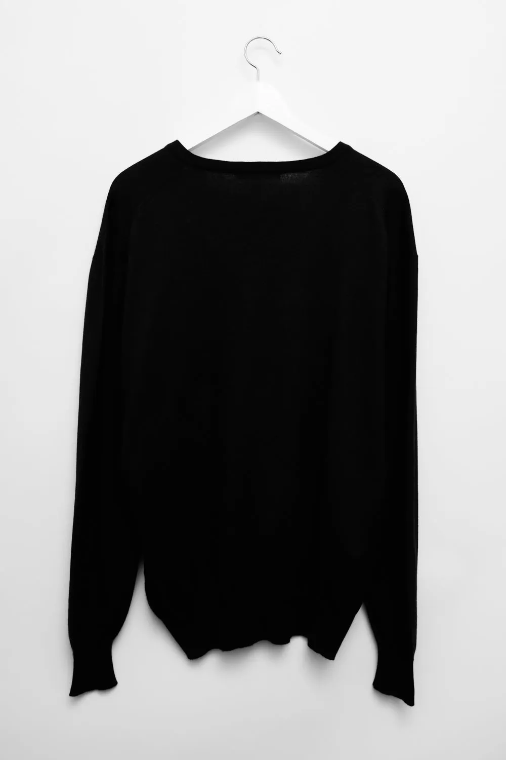 PURE CASHMERE SILK ITALY V-NECK SWEATER