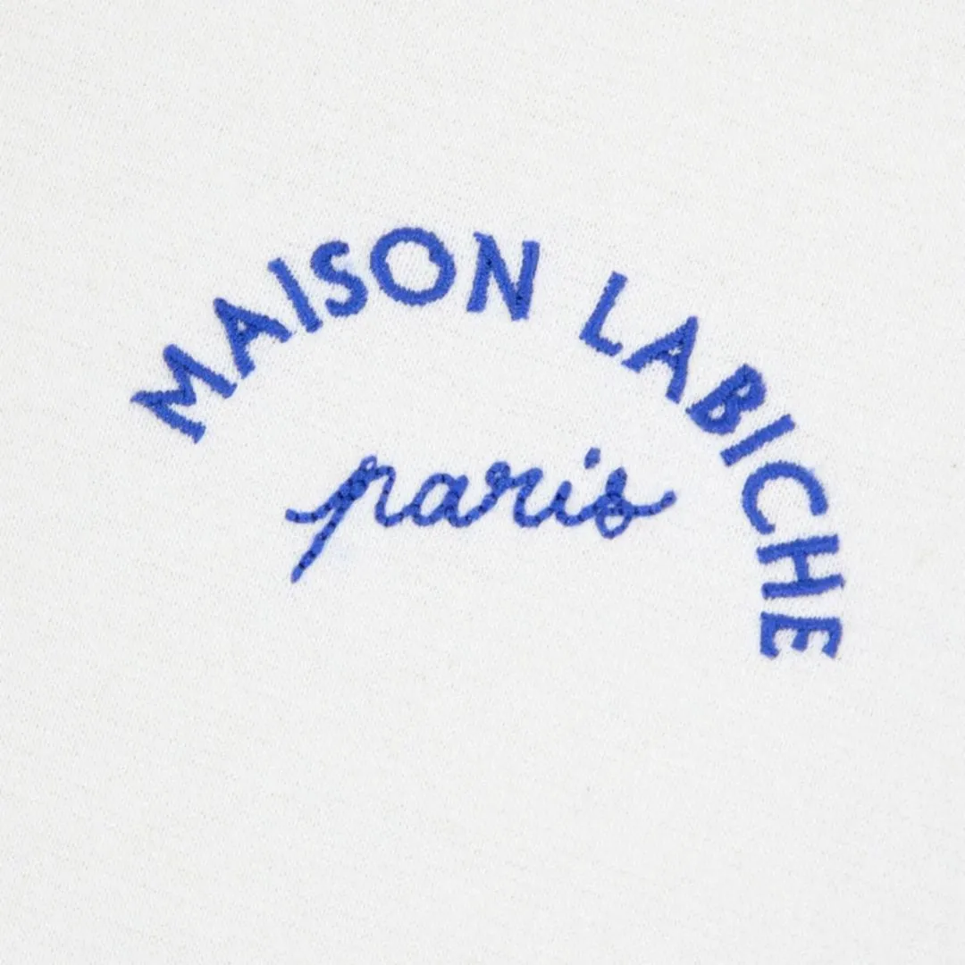 "Mini Manufacture" Sabotier Sweatshirt (Ivory Greek Blue)