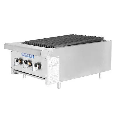 Radiance TARB-18 18" Commercial Countertop Gas Charbroiler