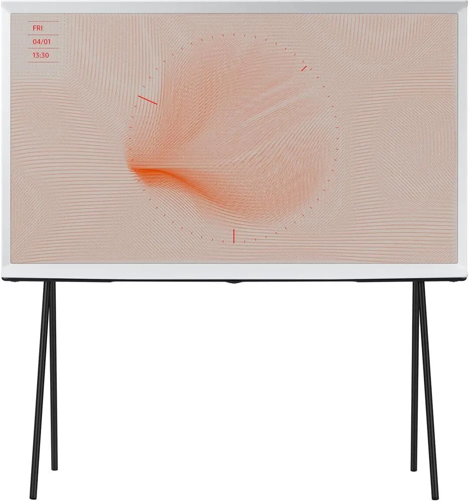 SAMSUNG 43-inch Class Serif QLED - 4K UHD Quantum HDR 4X Smart TV with Alexa Built-in (QN43LS01TAFXZA)