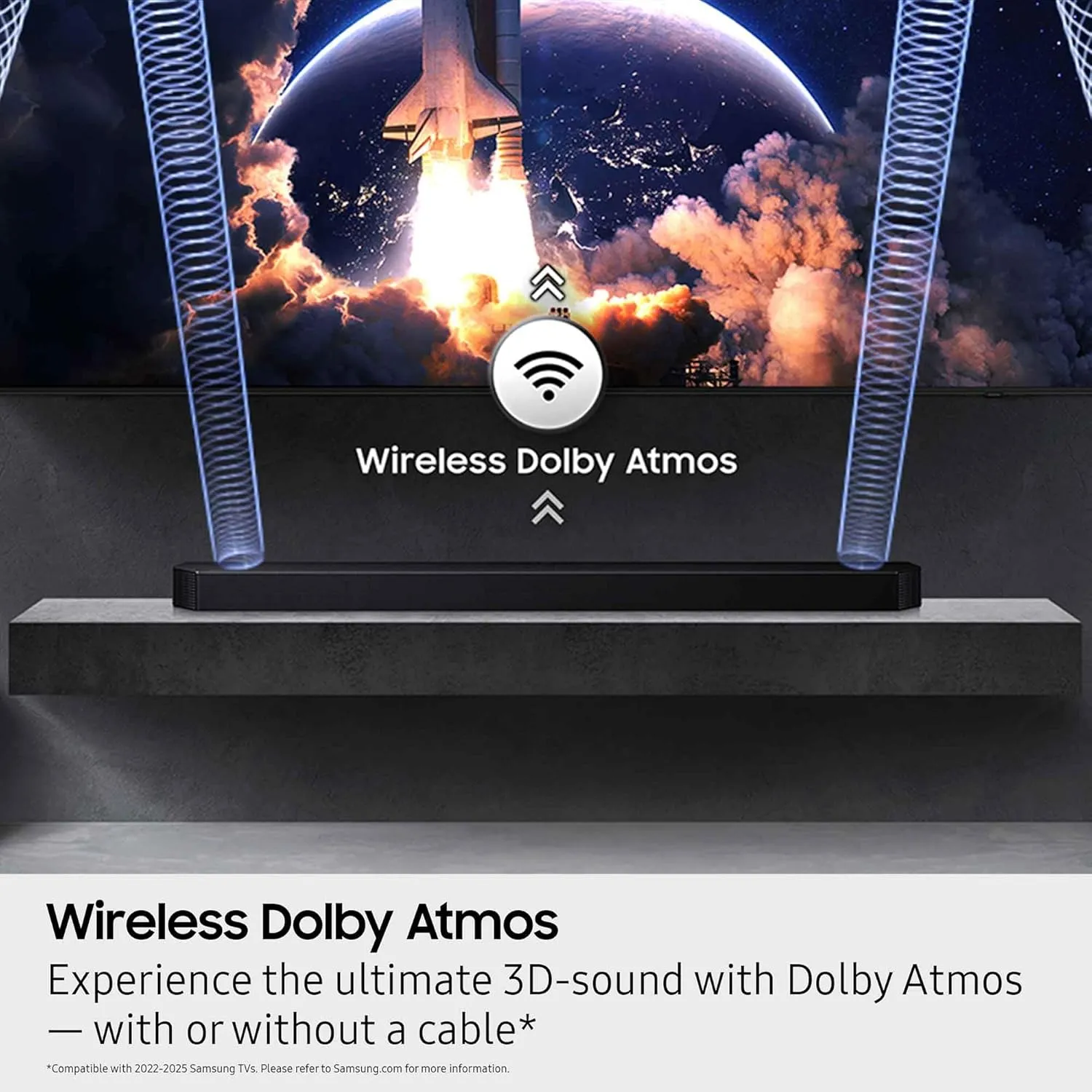 SAMSUNG Q990F 11.1.4ch Q Series Subwoofer   Rear Speaker, Wireless Dolby Atmos, Q-Symphony, Game Mode Pro, Adaptive Sound (HW-Q990F, 2025)