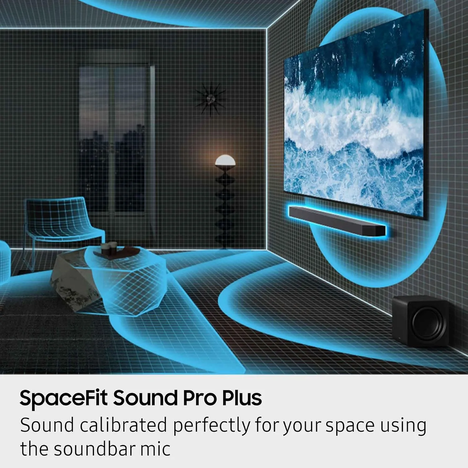 SAMSUNG Q990F 11.1.4ch Q Series Subwoofer   Rear Speaker, Wireless Dolby Atmos, Q-Symphony, Game Mode Pro, Adaptive Sound (HW-Q990F, 2025)