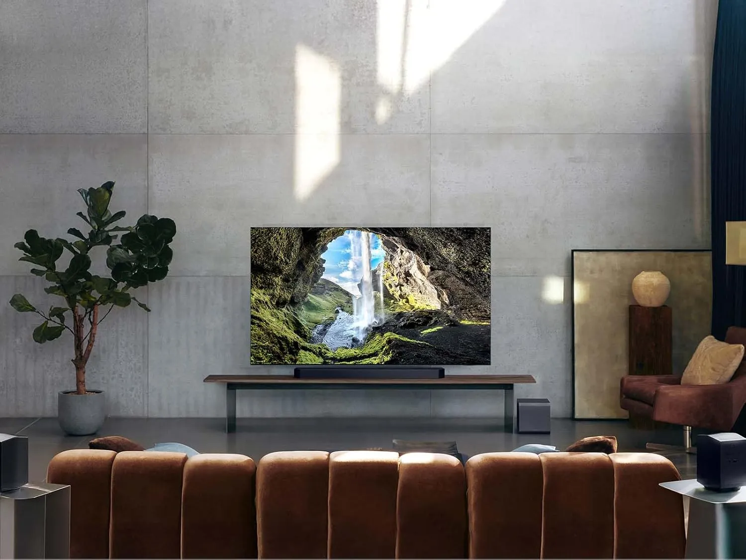 SAMSUNG Q990F 11.1.4ch Q Series Subwoofer   Rear Speaker, Wireless Dolby Atmos, Q-Symphony, Game Mode Pro, Adaptive Sound (HW-Q990F, 2025)