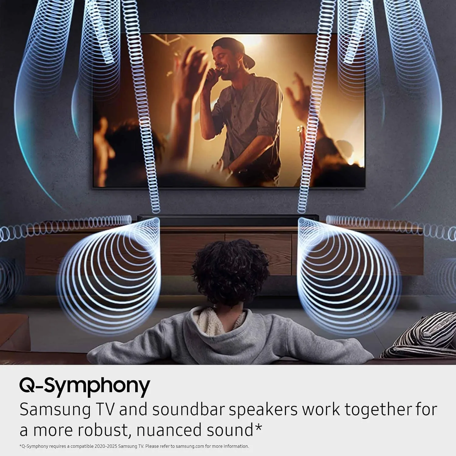 SAMSUNG Q990F 11.1.4ch Q Series Subwoofer   Rear Speaker, Wireless Dolby Atmos, Q-Symphony, Game Mode Pro, Adaptive Sound (HW-Q990F, 2025)
