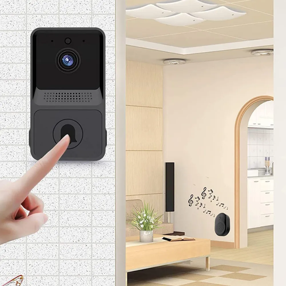 Segasc Wireless WIFI Smart Doorbell with HD Video Camera