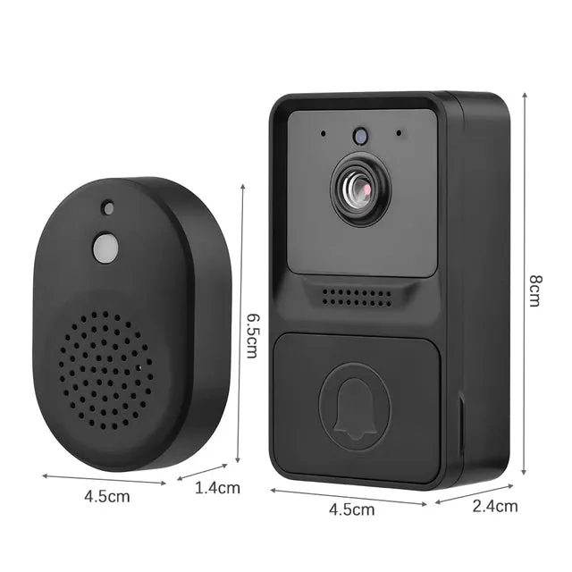 Segasc Wireless WIFI Smart Doorbell with HD Video Camera