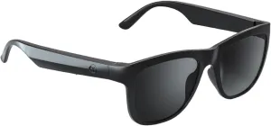 Smart Sunglasses Bluetooth, Audio Glasses for Men Women with Speaker & Mic, UV400 Polarized Lens, Open Ear Music, MFB Buttons Control Voice Assistant, up to 200 Hours of StandbyBlack