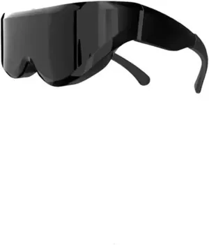 Smart VR Glasses 500-inch Giant Screen Virtual Reality Gaming Headset Private 3D CinemaVR Glasses Gaming King Experience(Color:V10 only)