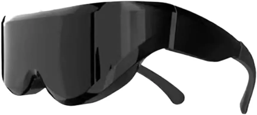 Smart VR Glasses 500-inch Giant Screen Virtual Reality Gaming Headset Private 3D CinemaVR Glasses Gaming King Experience(Color:V10 only)