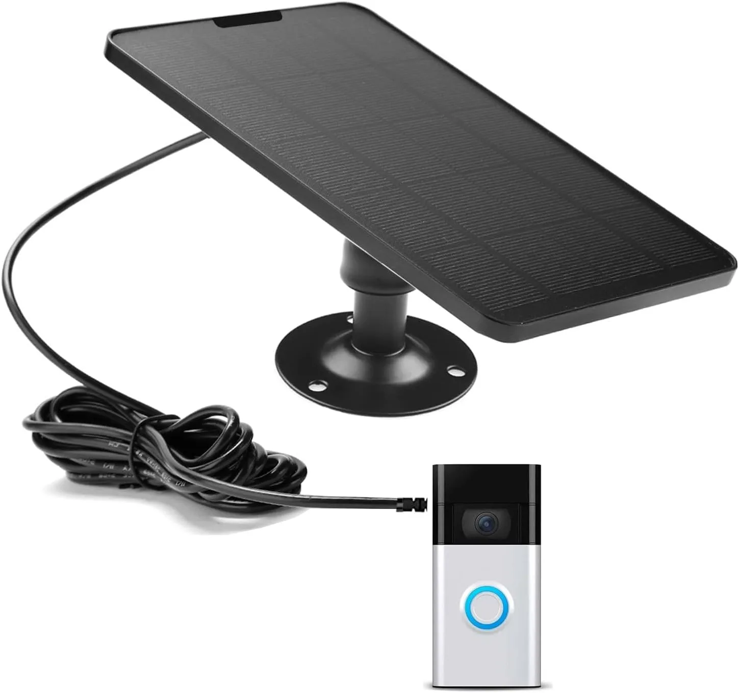 Solar Charger for Ring,Video Doorbell (2nd Generation - 2020 Release)