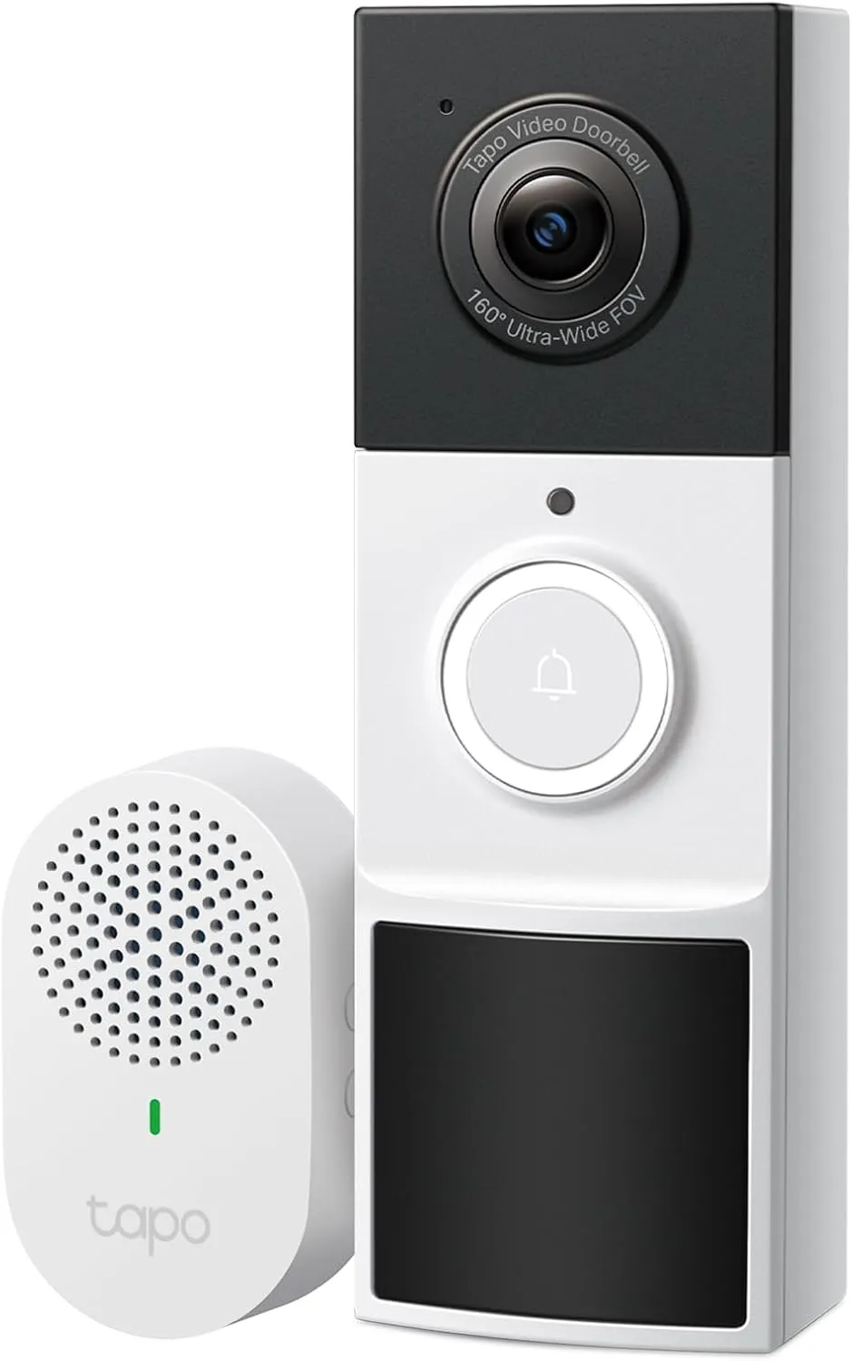 TP-Link Tapo Smart Video Doorbell Camera Wireless with Chime, 2K with Full Color Night Vison & Spotlights, No Monthly Fee, Ring Call, 160 Ultra-Wide View, Free AI Detection, Local Storage (D210)