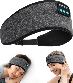 Wireless Headband Headphone, Adjustable Soft Sleeping Headphones, Birthday Gifts Christmas Stocking Stuffers for Men Women Father Husband Wife