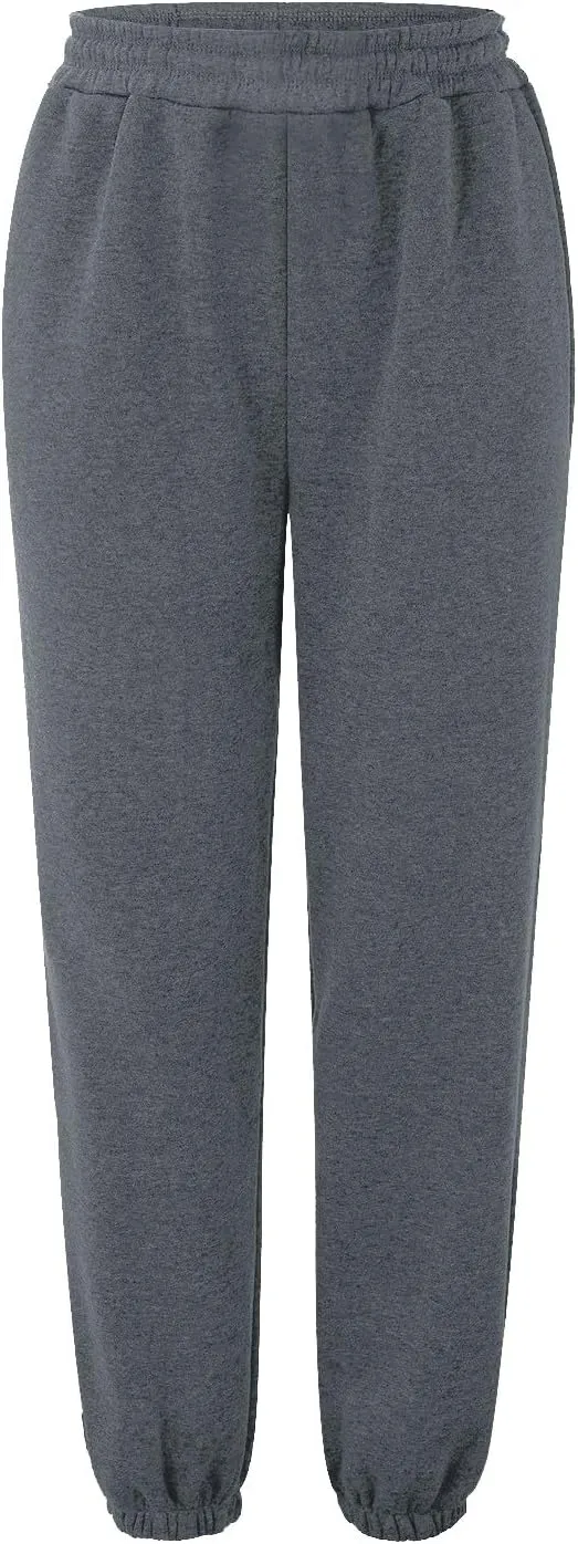 Women Linen Blend Summer Y2K Fashion Pant Trousers Elastic Waist Baggy Stretchy Loose Fit Pant Trousers Office