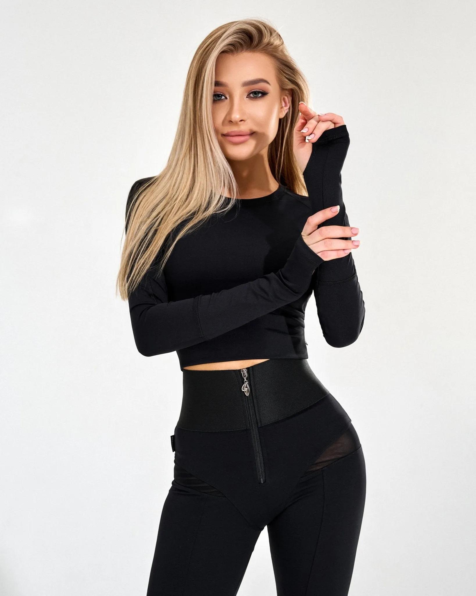 Workout Top Activity Rash Black