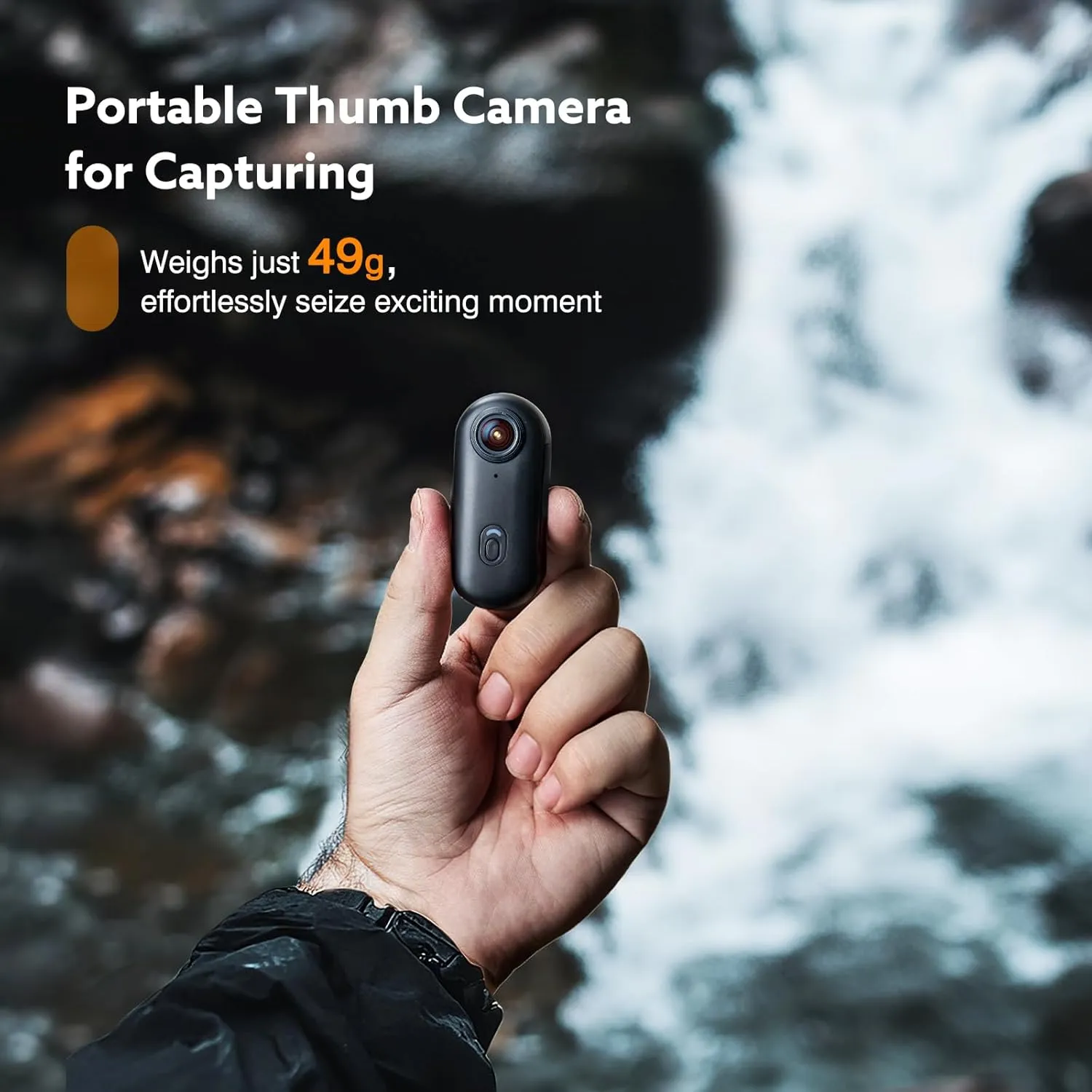 Z10 2K Action Camera, 128GB Wearable Sports Camera with Waterproof Case, Magnetic Clip, and Quick-Mount Accessories, Small Body Cam for Cycling, Diving, Travel, and Outdoor Adventures